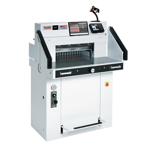 MBM Triumph 5560 Automatic 21" Paper Cutter (VRCut Ready)