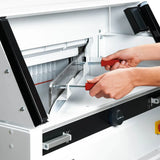 MBM Triumph 6660 Automatic 25.5" Paper Cutter (VRCut Ready)